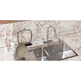 Мойка Omoikiri Akisame 100-2-GM-R