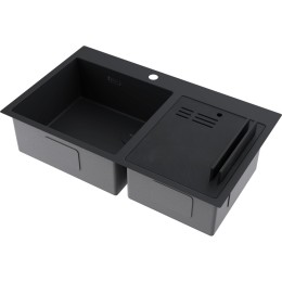 Мойка Omoikiri Akisame 86-2-GB Side