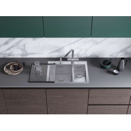 Мойка Omoikiri Akisame 60-2-IN-L