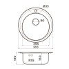 Мойка Omoikiri Asida 51-IN