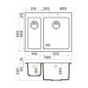 Мойка Omoikiri Bosen 59-2-DC