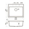 Мойка Omoikiri Daisen 60-PA