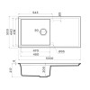 Мойка Omoikiri Sintesi 100-GB