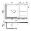 Мойка Omoikiri Sumi 79-BL
