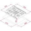 Варочная поверхность Teka GZC 75330 XBC White