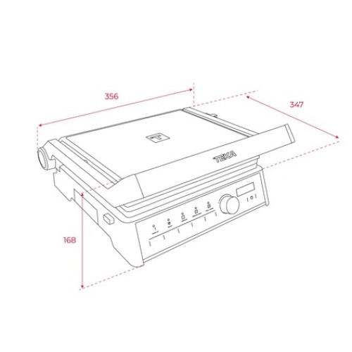 Гриль Teka T GRILL BLACK-SS