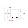 Встраиваемая микроволновая печь Teka ML 8210 BIS White Marble