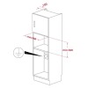 Встраиваемая микроволновая печь Teka ML 8200 BI Night River Black