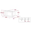 Встраиваемая микроволновая печь Teka ML 8200 BI Full Black