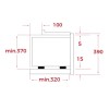 Встраиваемая микроволновая печь Teka ML 8200 BI Full Black