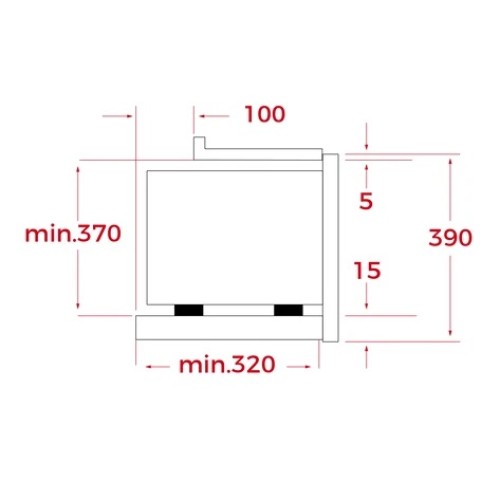 Встраиваемая микроволновая печь Teka ML 8200 BI Full Black
