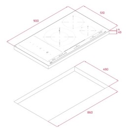 Варочная поверхность Teka IBF 95-G1 MST Matt Black