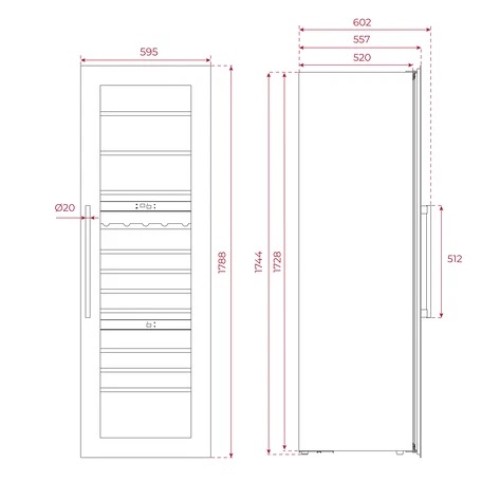 Винный шкаф Teka RVI 30097