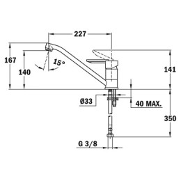 Смеситель Teka ML CHOCOLATE BROWN