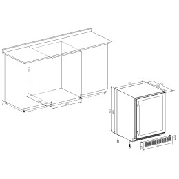 Винный шкаф Temptech CPROX60SRB