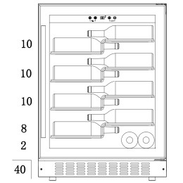 Винный шкаф Temptech CPROX60SRB