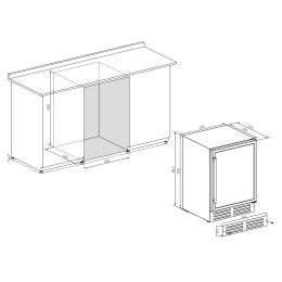 Винный шкаф Temptech EX60DRW