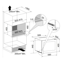 Винный шкаф Temptech OBI45SS