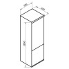 Холодильник Maunfeld MFF185NFBG Inverter