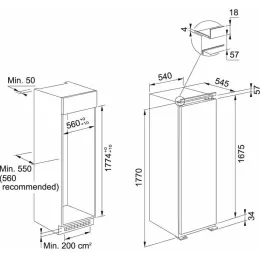 Встраиваемый холодильник Franke FSDR 330 V NE F 118 0627 481