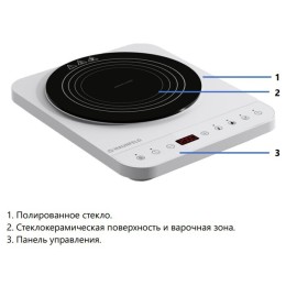 Индукционная плита MAUNFELD EFI271TWH