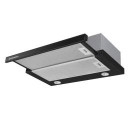 Встраиваемая вытяжка MAUNFELD Clyde 60 чёрное стекло