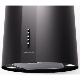 Островная вытяжка Meferi TUBE40BK Isla Power
