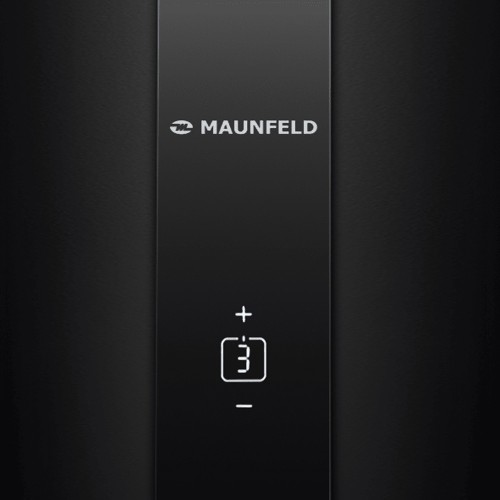 Островная вытяжка Maunfeld Lee Light Isla 35 Sensor черный