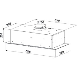 Встраиваемая вытяжка Konigin Aerin White 60