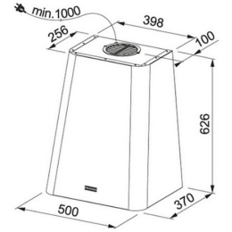 Кухонная вытяжка Franke FSMD 508 BK 335.0528.006 чёрный