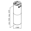 Островная вытяжка Maunfeld Lee Isla sensor 39 черный КА-00015707