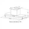 Встраиваемая вытяжка Kuppersberg NANCY S 60 Black