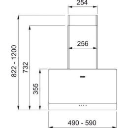 Кухонная вытяжка Franke TEMPER 60 WH