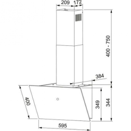 Кухонная вытяжка Franke REFLECT 60 WH