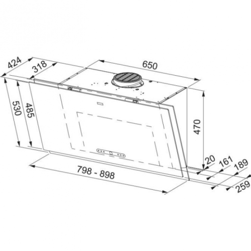 Кухонная вытяжка Franke FMA 2.0 PRO 907 BK