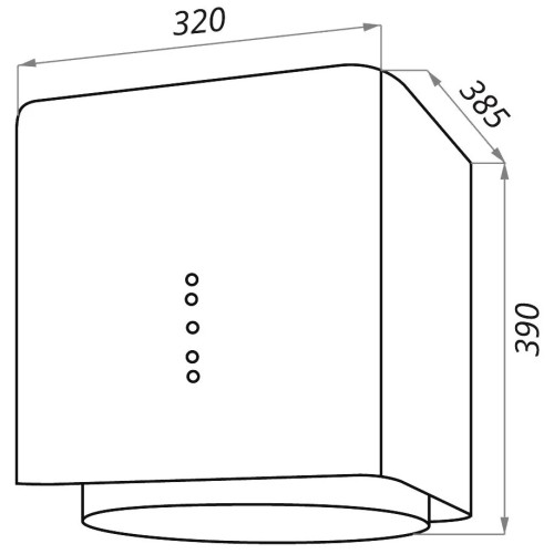 Кухонная вытяжка MAUNFELD BOX FLASH 40