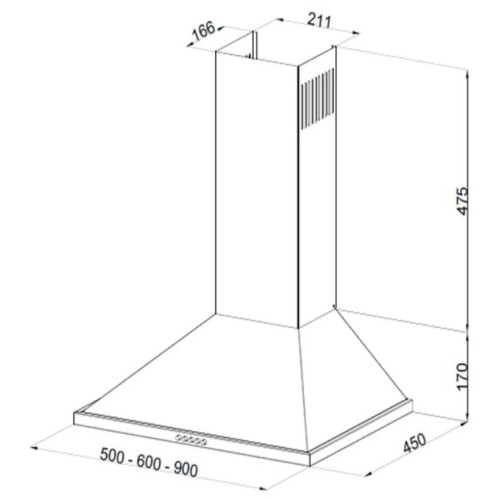 Кухонная вытяжка Korting KHC 6750 RB