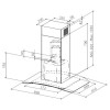 Кухонная вытяжка Faber Tratto Isola/SP EV8 X/V A90