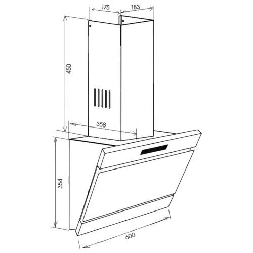 Кухонная вытяжка Korting KHC 67074 GNX