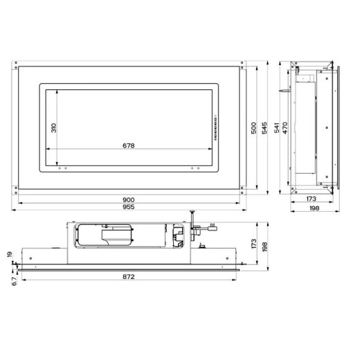 Островная вытяжка Faber Heaven Glass 2.0 WH Flat A90