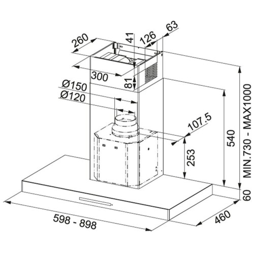 Кухонная вытяжка Franke FCR 625