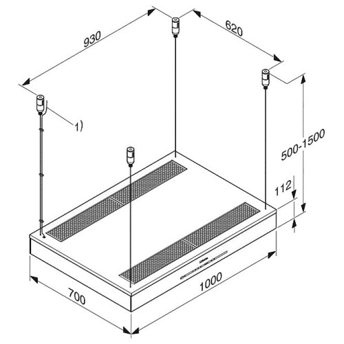 Кухонная вытяжка Miele DA 6708D CLST