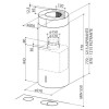 Кухонная вытяжка Faber Cylindra Isola EV8 X A37