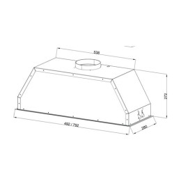 Встраиваемая вытяжка Zigmund & Shtain K 011.7 W