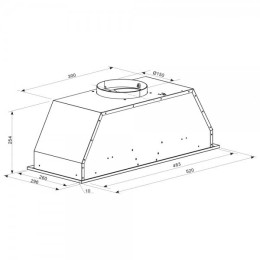 Встраиваемая вытяжка Zigmund & Shtain K 016.5 W