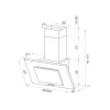 Кухонная вытяжка Maunfeld Tower C 60 черный