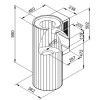 Кухонная вытяжка Maunfeld Adelaide 39 Wall Inox