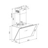Кухонная вытяжка Maunfeld Astro 60 Glass White