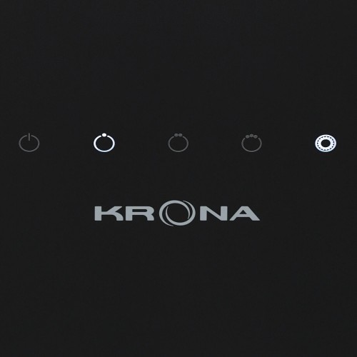 Кухонная вытяжка Krona Uran 600 DN Black 4S