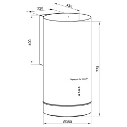 Кухонная вытяжка Zigmund & Shtain K 013.4 B